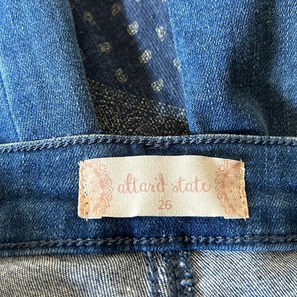 NWT Altar’d State Bandana Flare jeans - Picture 9 of 10